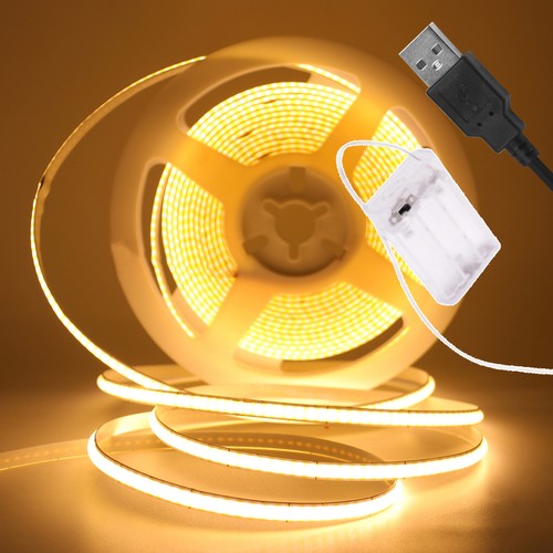 Usb battery cob led - usb, strip
