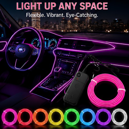 Flexible wire neon light - wire,