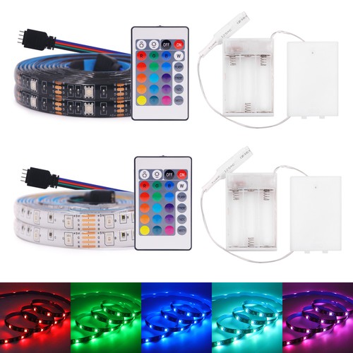 Battery led strip lights - battery,
