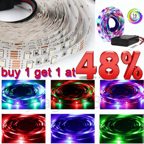 Led strip lights battery - led,