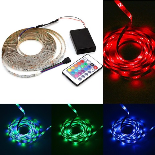 Battery powered led strip - powered,
