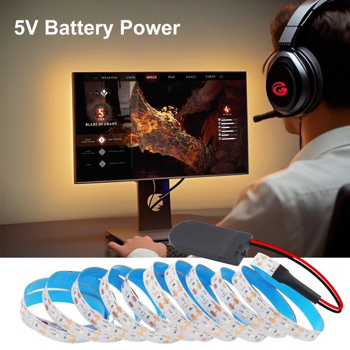 Button battery led strip - led,