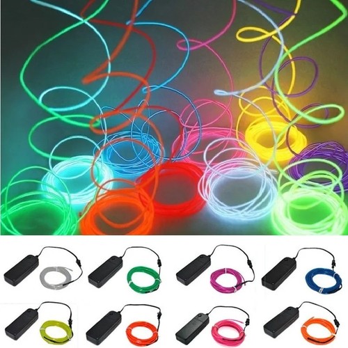 Neon led lights glow - neon, wire