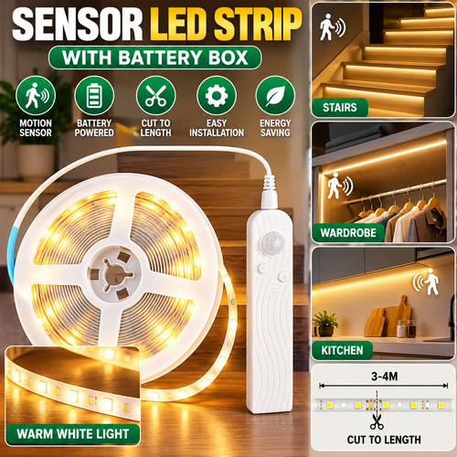Cob led strip light motion - strip,