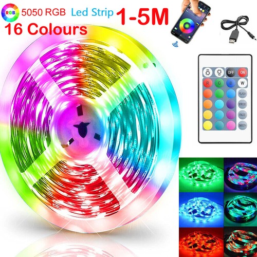 Usb led strip lights - 1-5m,