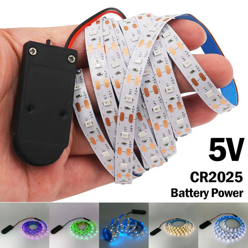 Battery powered led strip - battery,