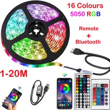 1-20M USB LED Strip Lights
