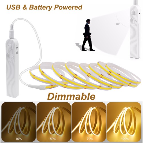 Pir motion activated cob - activated, led
