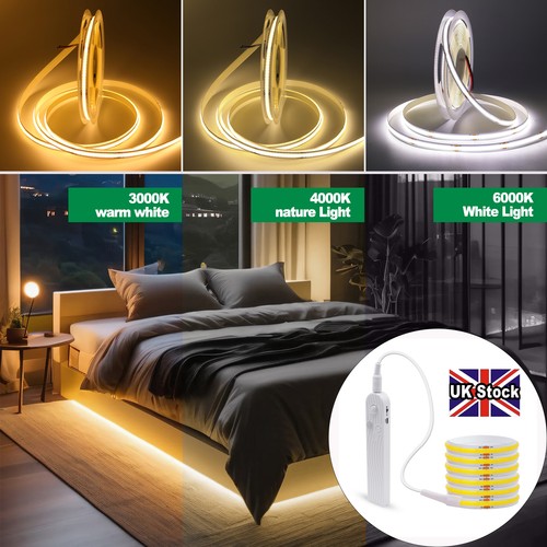 Motion activated cob - activated, strip