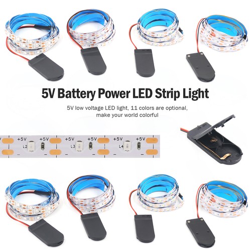 Battery powered led strip - powered,