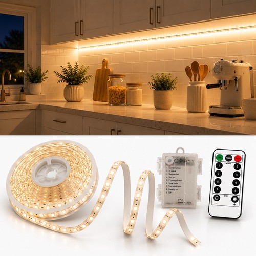 Led battery strip - 90, lights